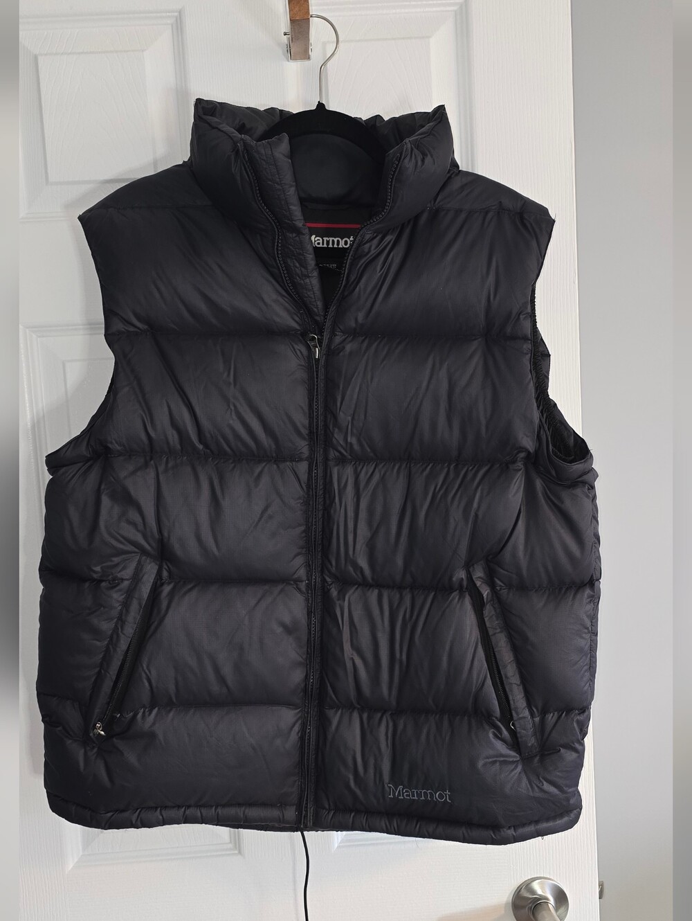 Marmot Down Filled Black Puffer Vest Unisex
